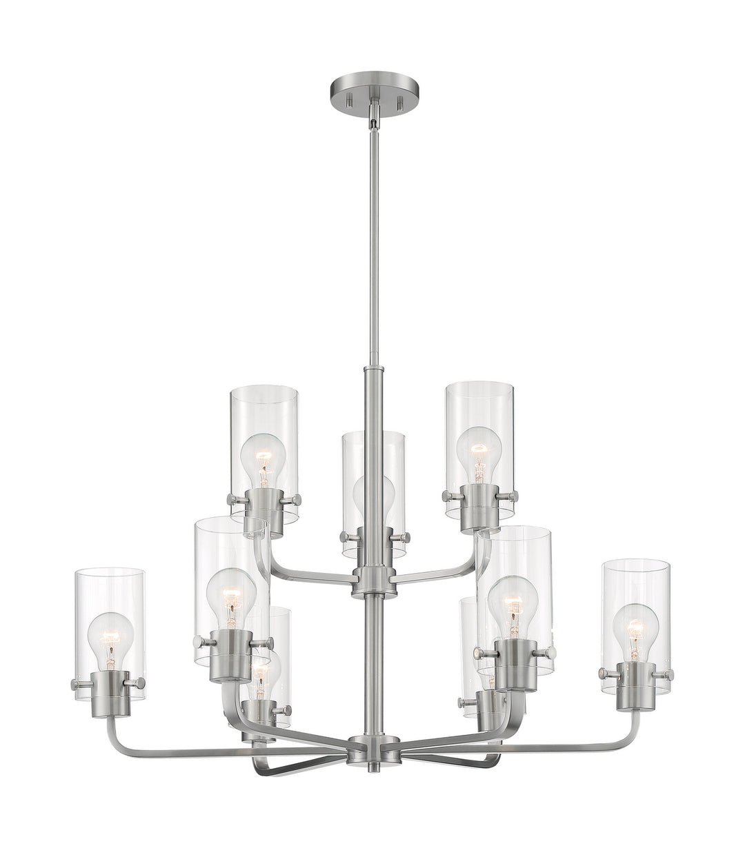 Nuvo Sommerset 60-7179 Chandelier Light - Brushed Nickel