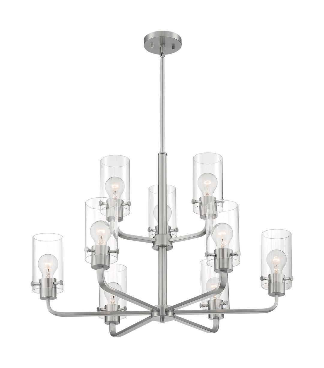 Nuvo Sommerset 60-7179 Chandelier Light - Brushed Nickel