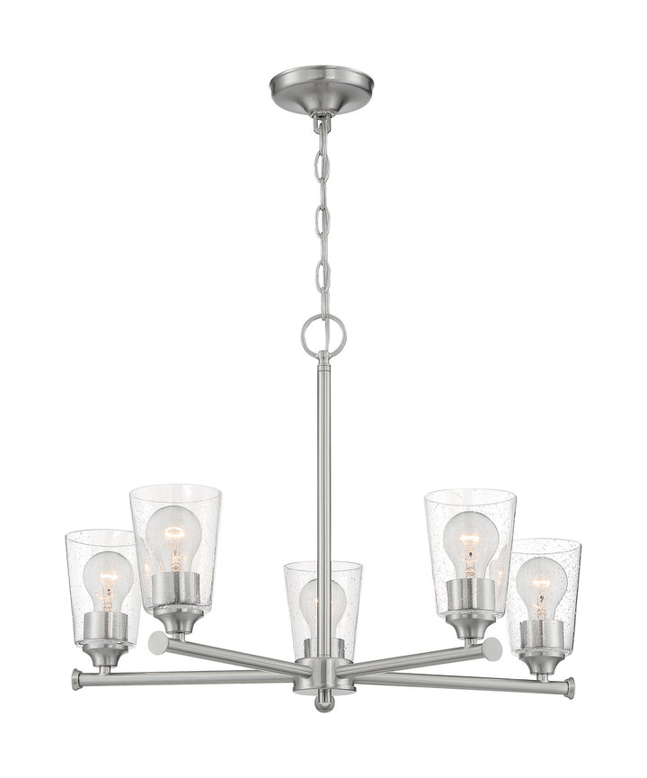 Nuvo Bransel 60-7185 Chandelier Light - Brushed Nickel