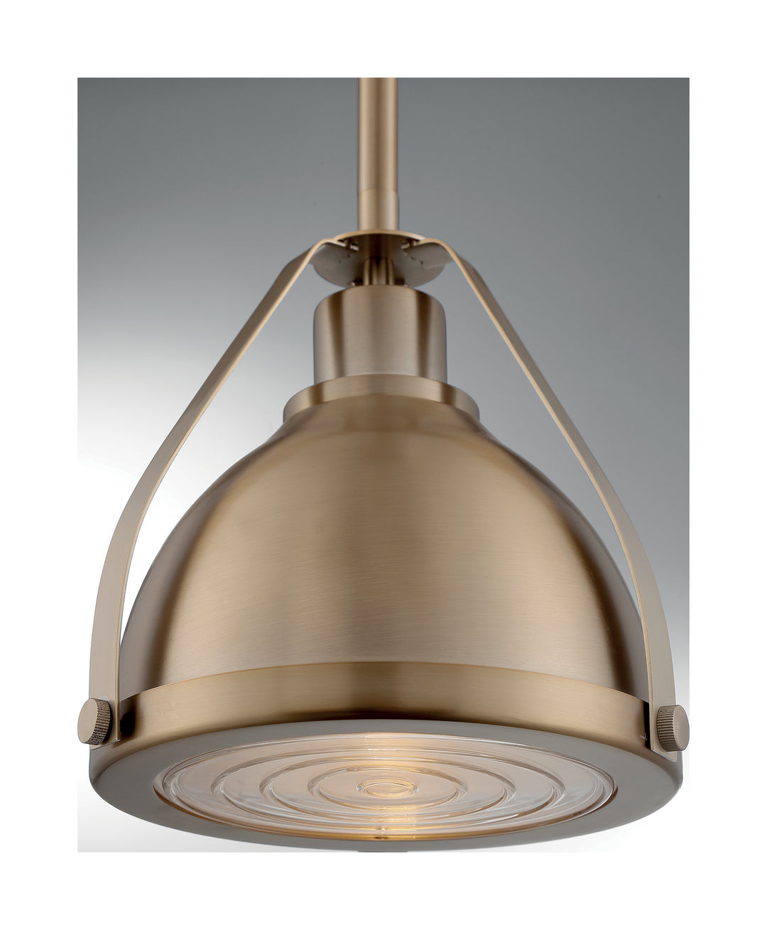 Nuvo Barbett 60-7201 Pendant Light - Burnished Brass