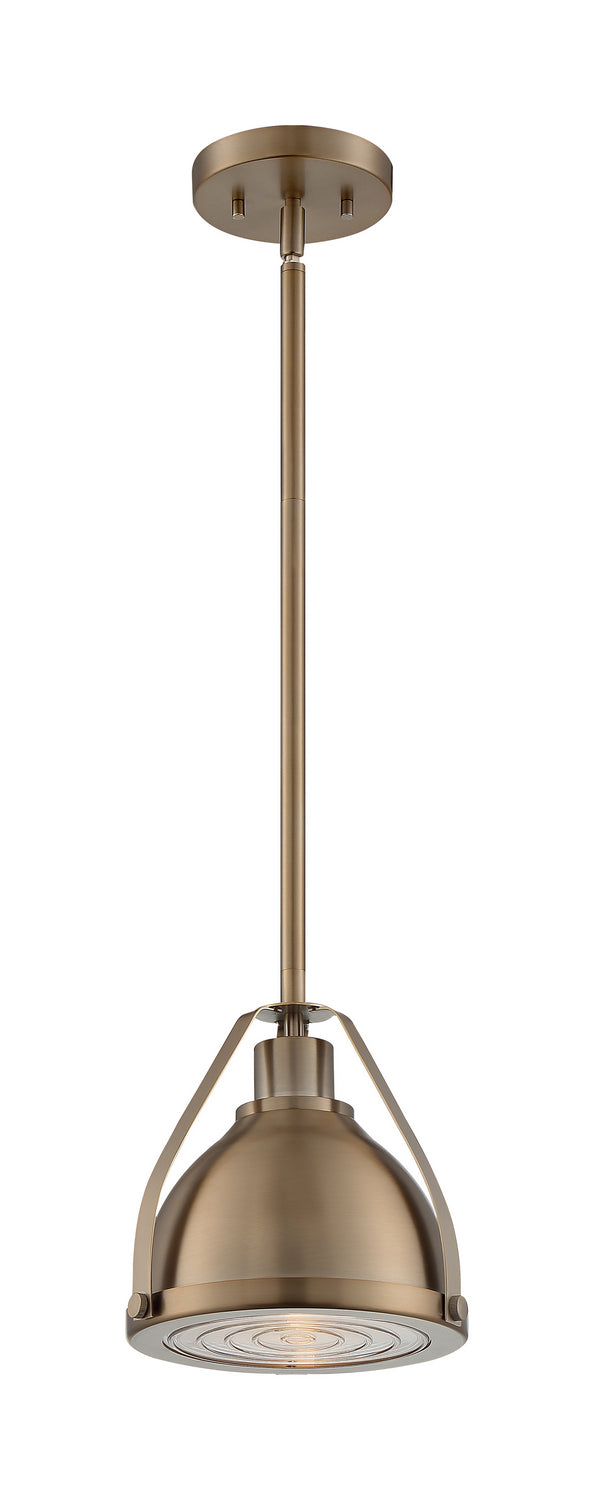 Nuvo Barbett 60-7201 Pendant Light - Burnished Brass