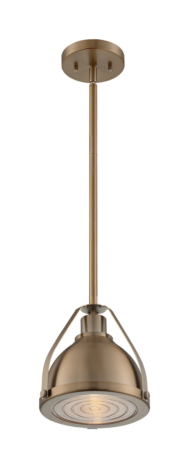 Nuvo Barbett 60-7201 Pendant Light - Burnished Brass