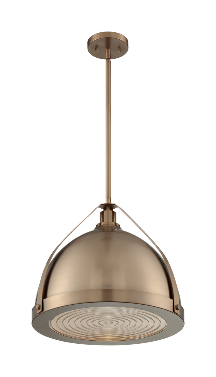 Nuvo Barbett 60-7203 Pendant Light - Burnished Brass