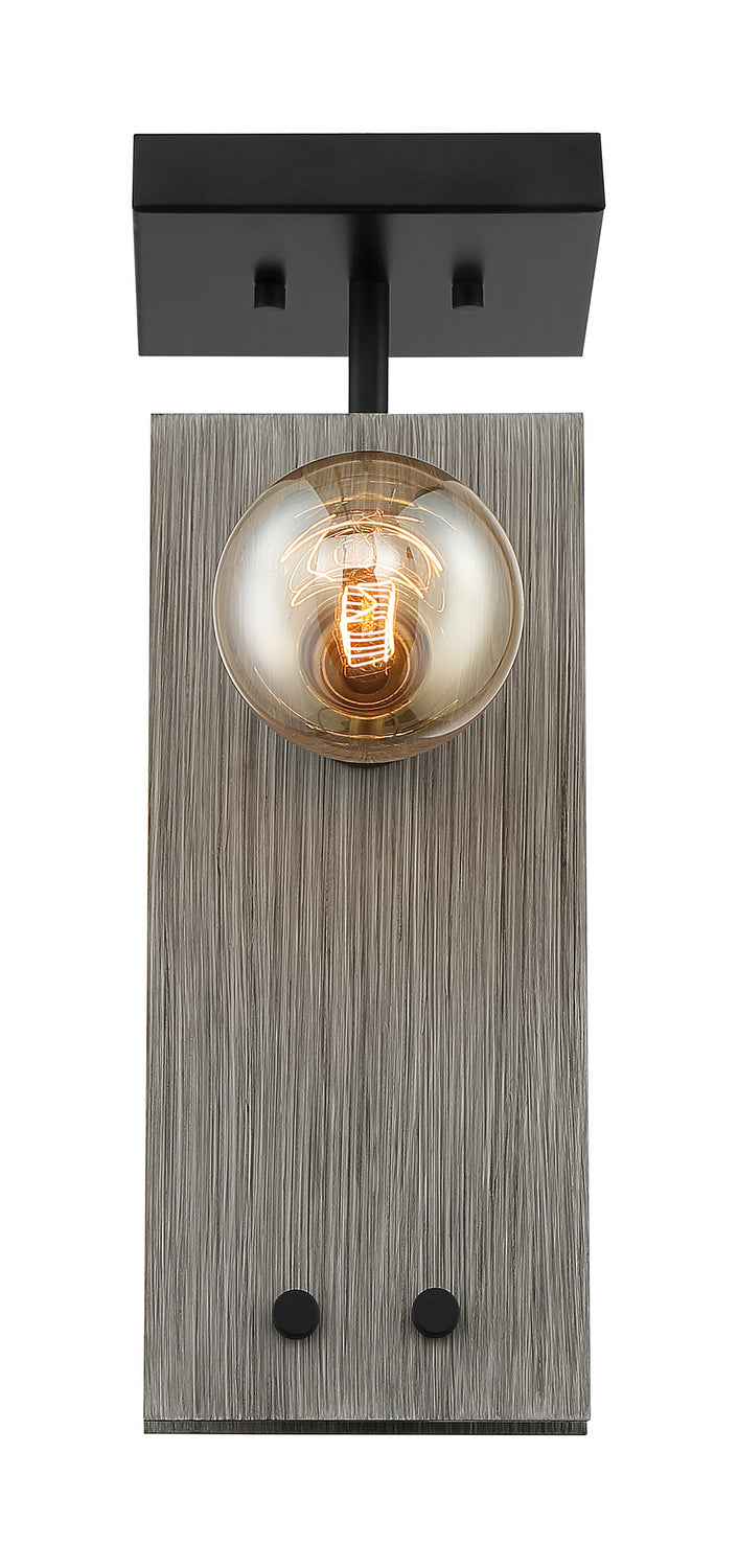 Nuvo Stella 60-7231 Ceiling Light - Driftwood / Black