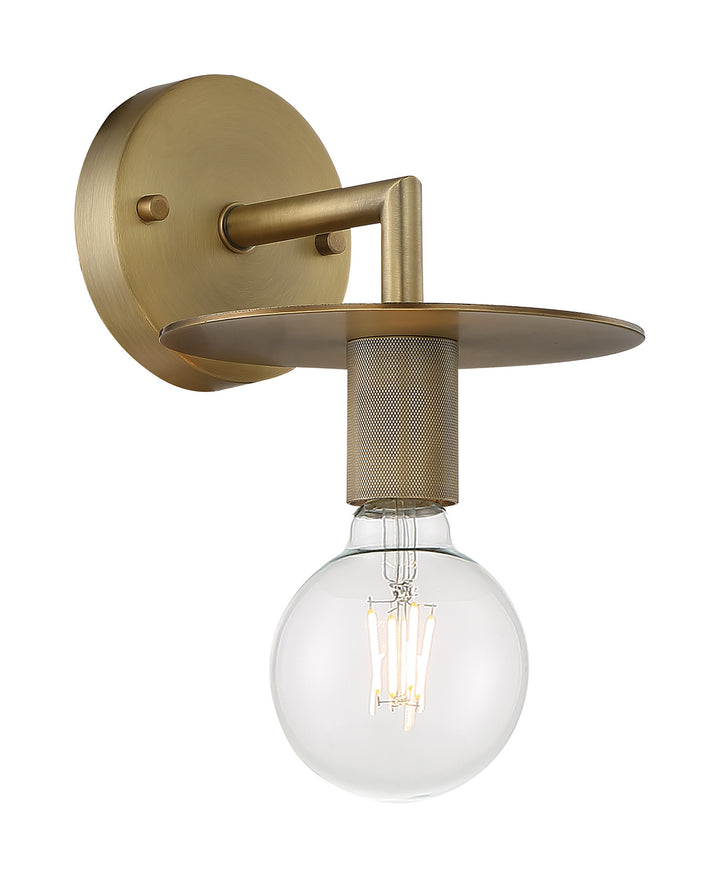 Nuvo Bizet 60-7241 Wall Light - Vintage Brass