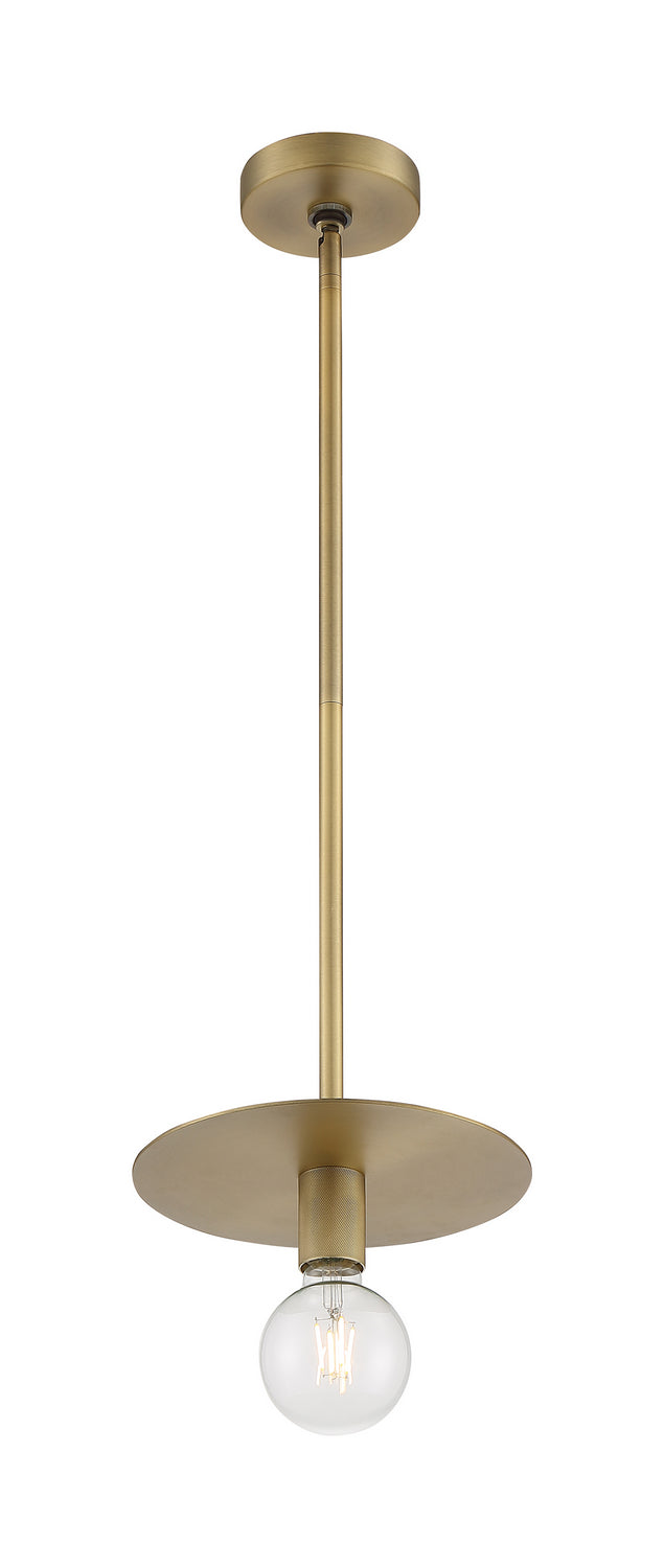 Nuvo Bizet 60-7242 Pendant Light - Vintage Brass