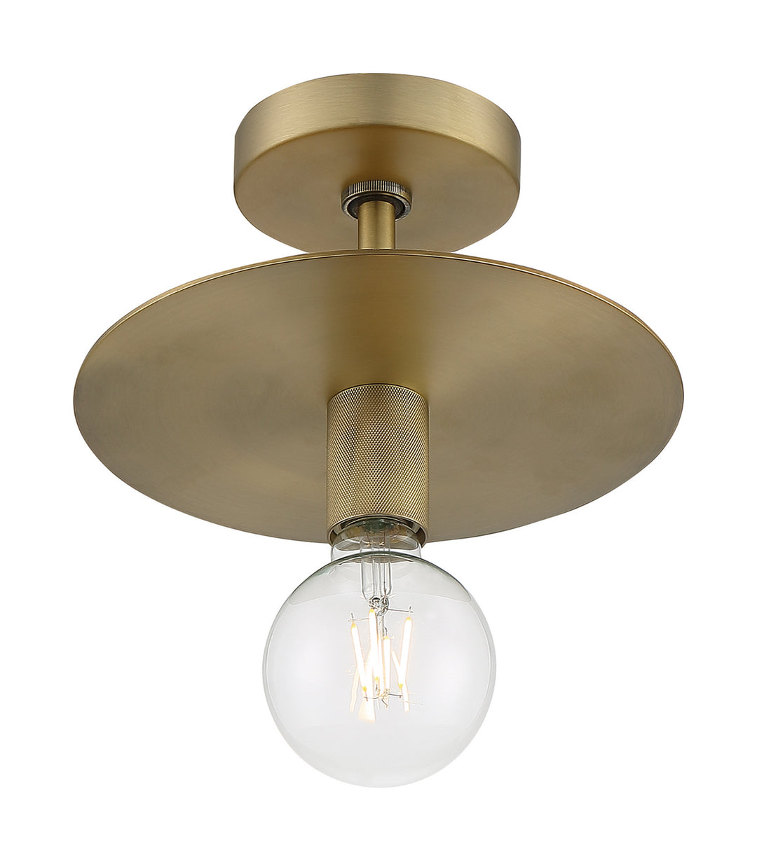 Nuvo Bizet 60-7244 Ceiling Light - Vintage Brass