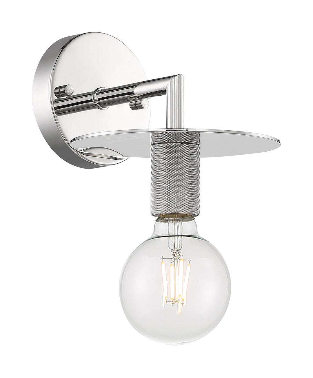 Nuvo Bizet 60-7251 Wall Light - Polished Nickel