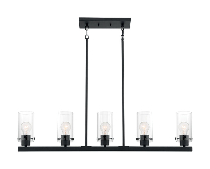 Nuvo Sommerset 60-7276 Pendant Light - Matte Black