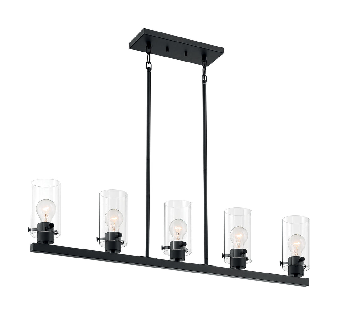 Nuvo Sommerset 60-7276 Pendant Light - Matte Black
