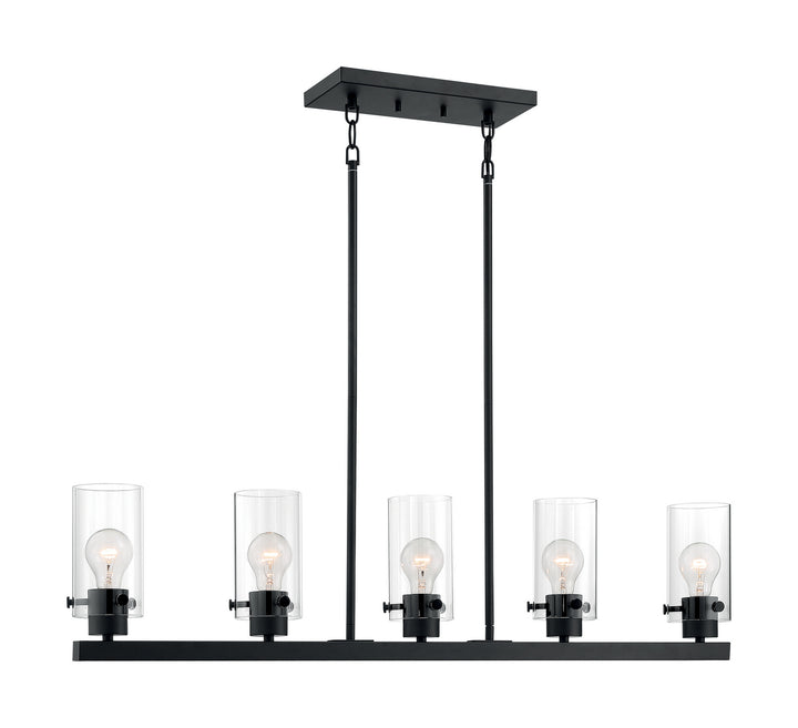 Nuvo Sommerset 60-7276 Pendant Light - Matte Black