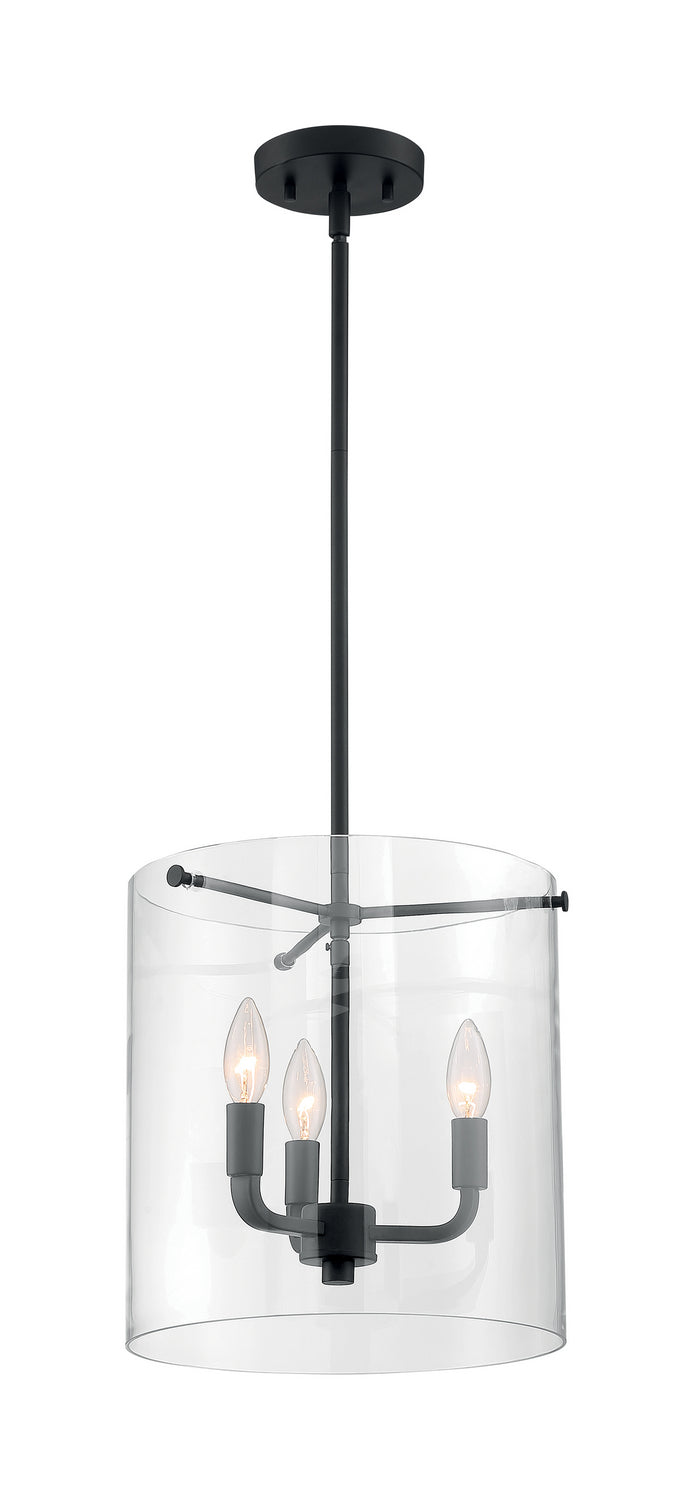 Nuvo Sommerset 60-7277 Pendant Light - Matte Black