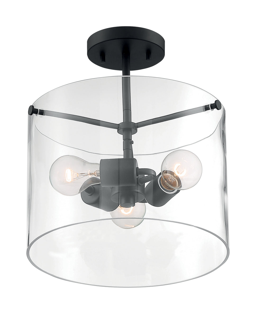 Nuvo Sommerset 60-7278 Ceiling Light - Matte Black