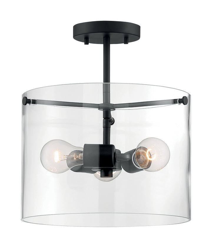 Nuvo Sommerset 60-7278 Ceiling Light - Matte Black