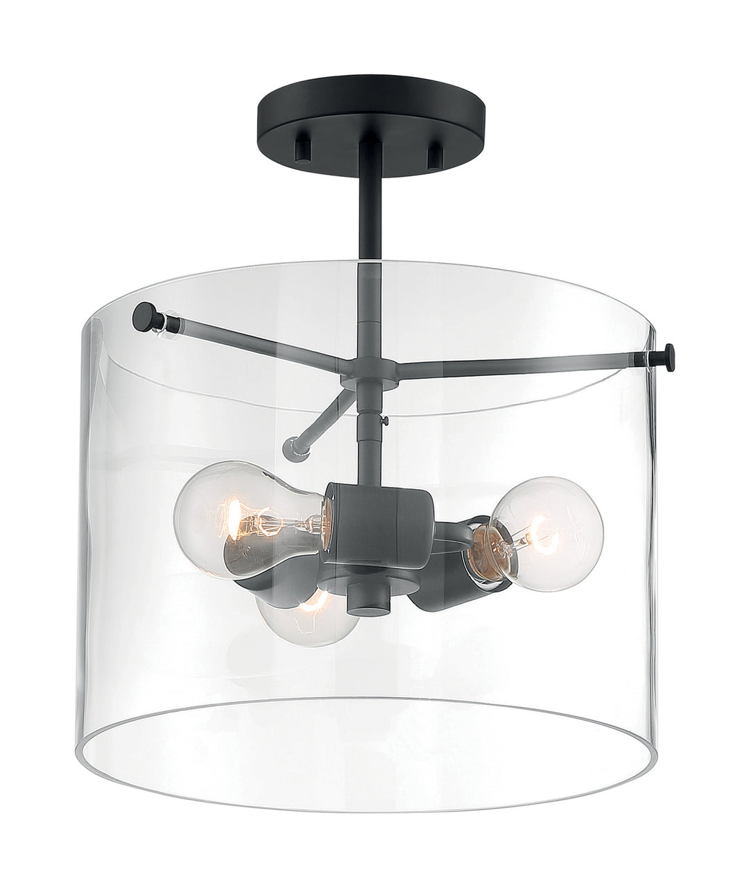 Nuvo Sommerset 60-7278 Ceiling Light - Matte Black