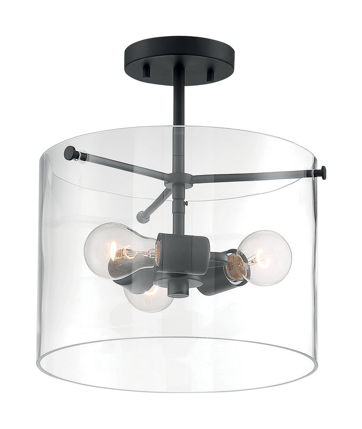 Nuvo Sommerset 60-7278 Ceiling Light - Matte Black