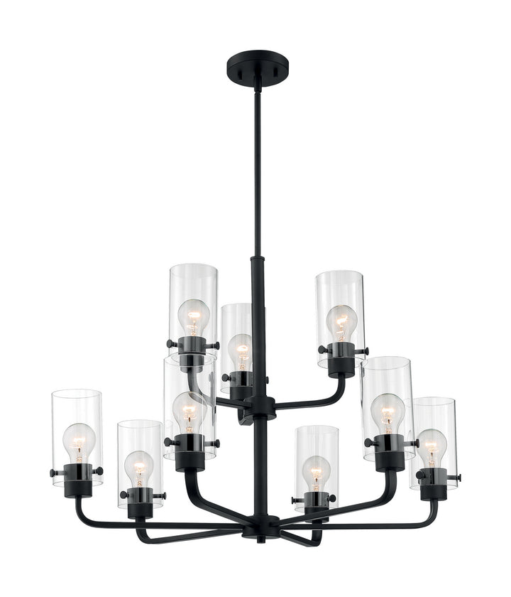 Nuvo Sommerset 60-7279 Chandelier Light - Matte Black