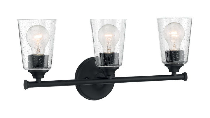 Nuvo Bransel 60-7283 Bath Vanity Light 20 in. wide - Matte Black
