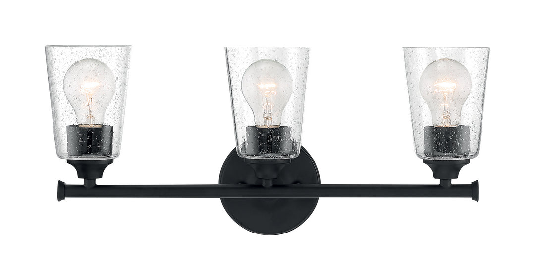 Nuvo Bransel 60-7283 Bath Vanity Light 20 in. wide - Matte Black