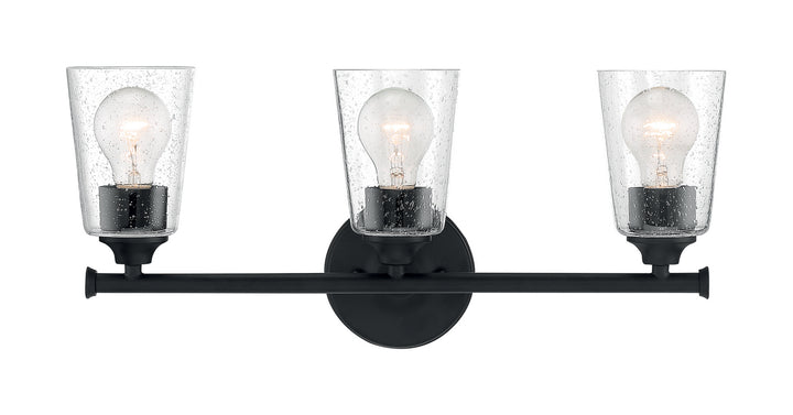 Nuvo Bransel 60-7283 Bath Vanity Light 20 in. wide - Matte Black