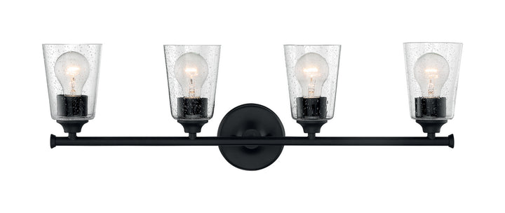 Nuvo Bransel 60-7284 Bath Vanity Light 28 in. wide - Matte Black