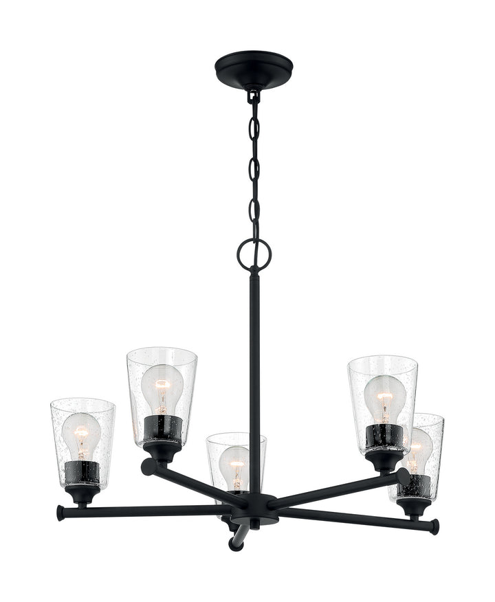 Nuvo Bransel 60-7285 Chandelier Light - Matte Black