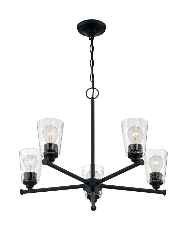 Nuvo Bransel 60-7285 Chandelier Light - Matte Black