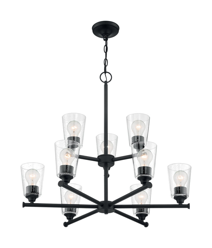 Nuvo Bransel 60-7289 Chandelier Light - Matte Black