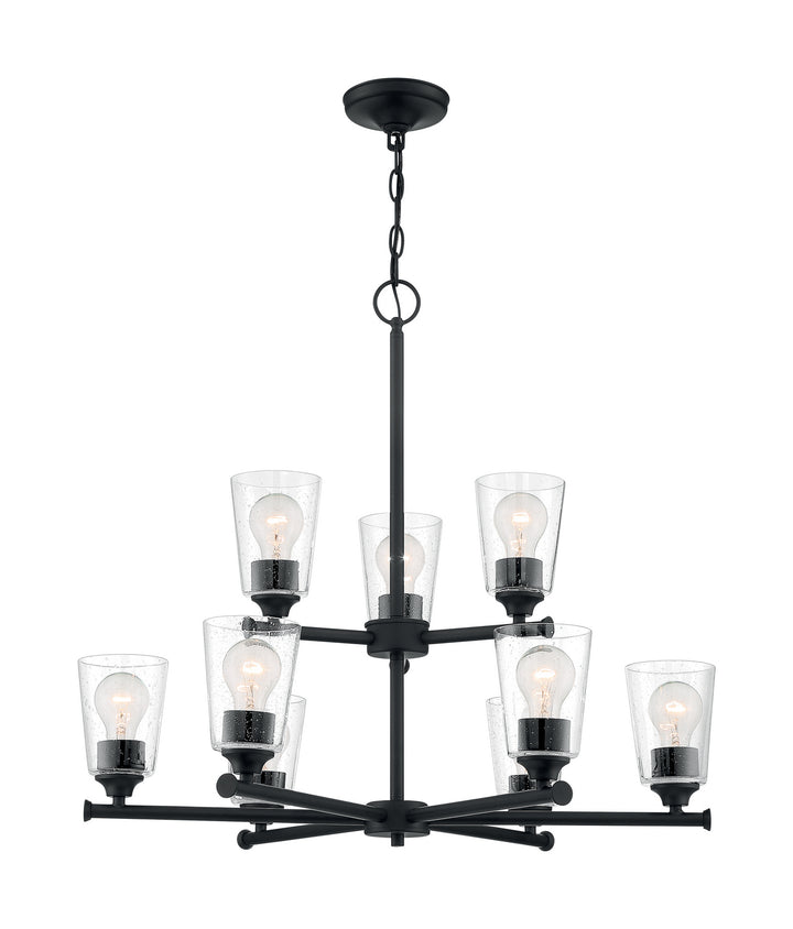 Nuvo Bransel 60-7289 Chandelier Light - Matte Black