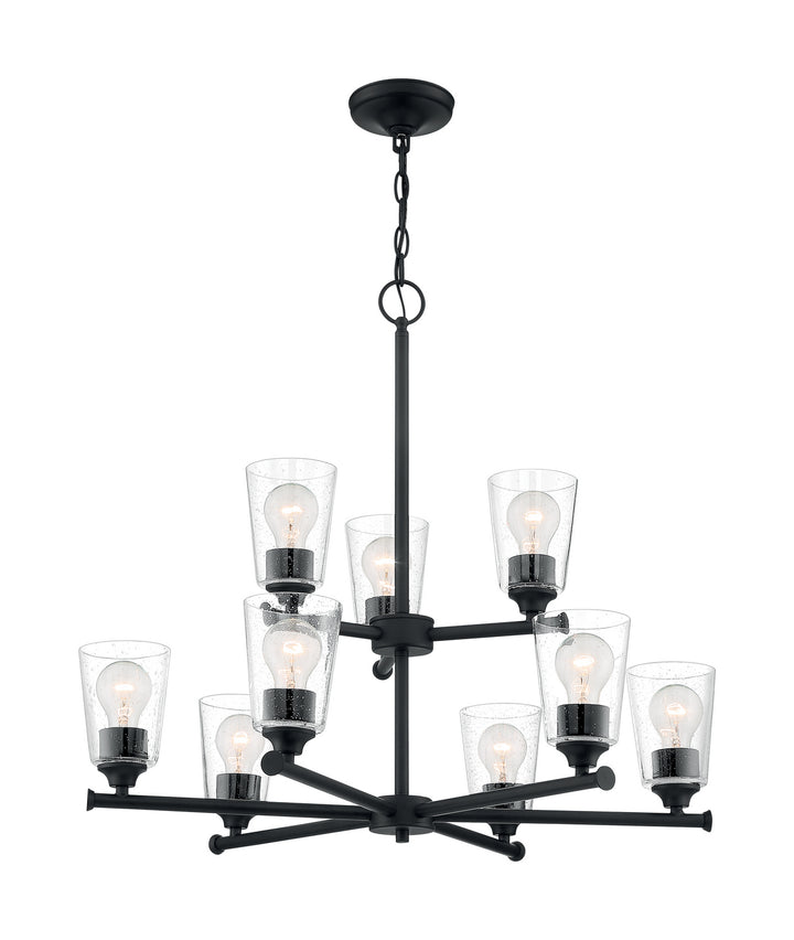 Nuvo Bransel 60-7289 Chandelier Light - Matte Black