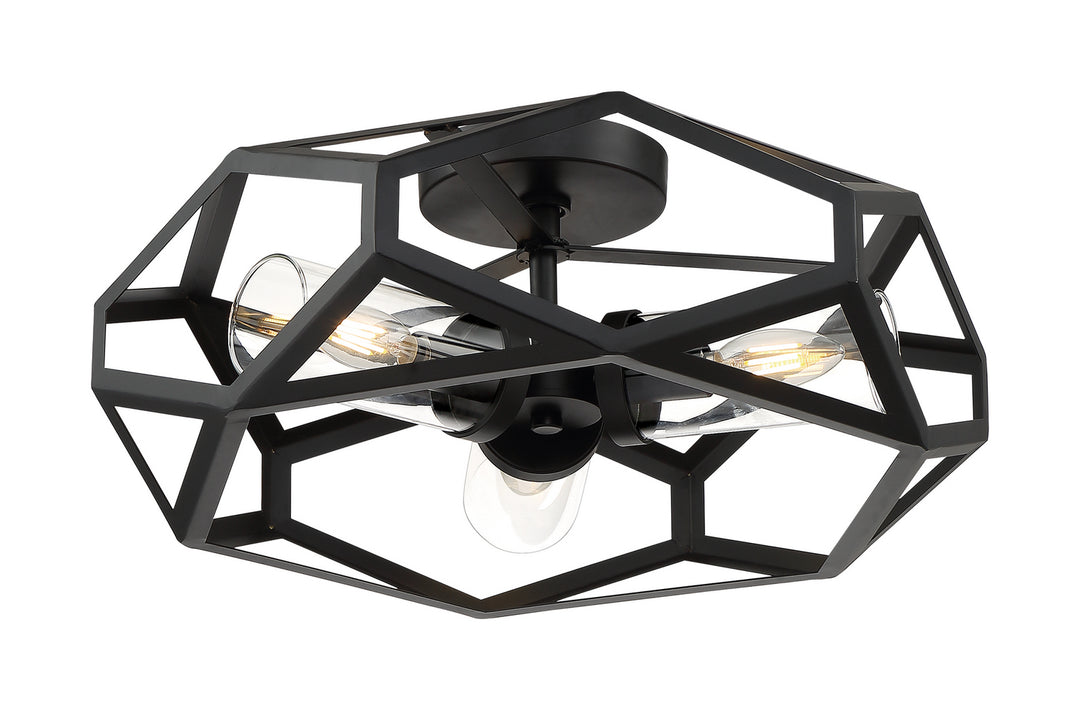 Nuvo Zemi 60-7303 Ceiling Light - Black
