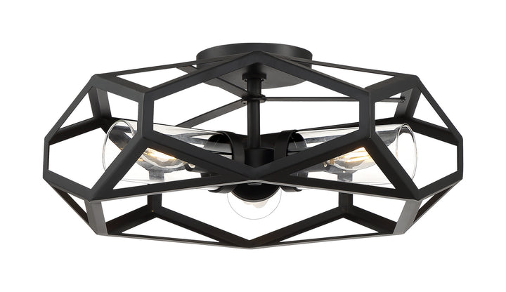 Nuvo Zemi 60-7303 Ceiling Light - Black