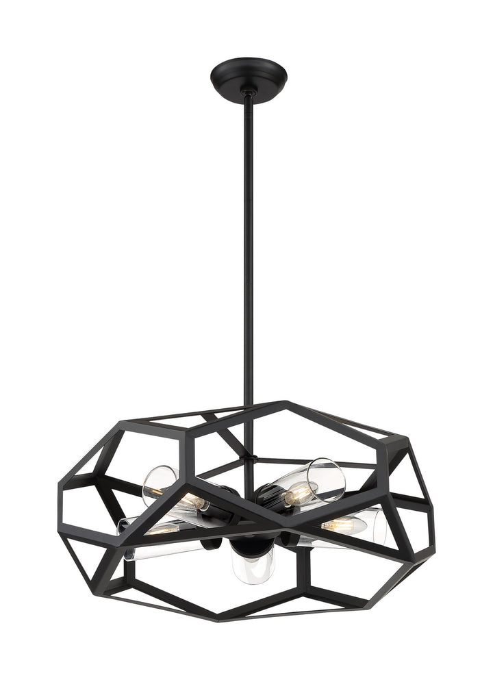 Nuvo Zemi 60-7304 Chandelier Light - Black