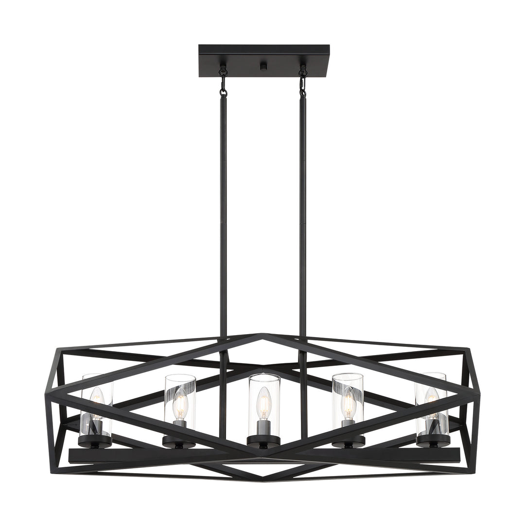 Nuvo Zemi 60-7305 Pendant Light - Black