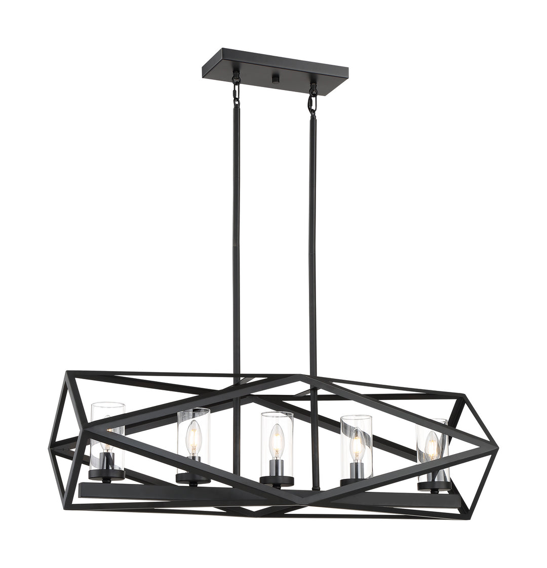 Nuvo Zemi 60-7305 Pendant Light - Black