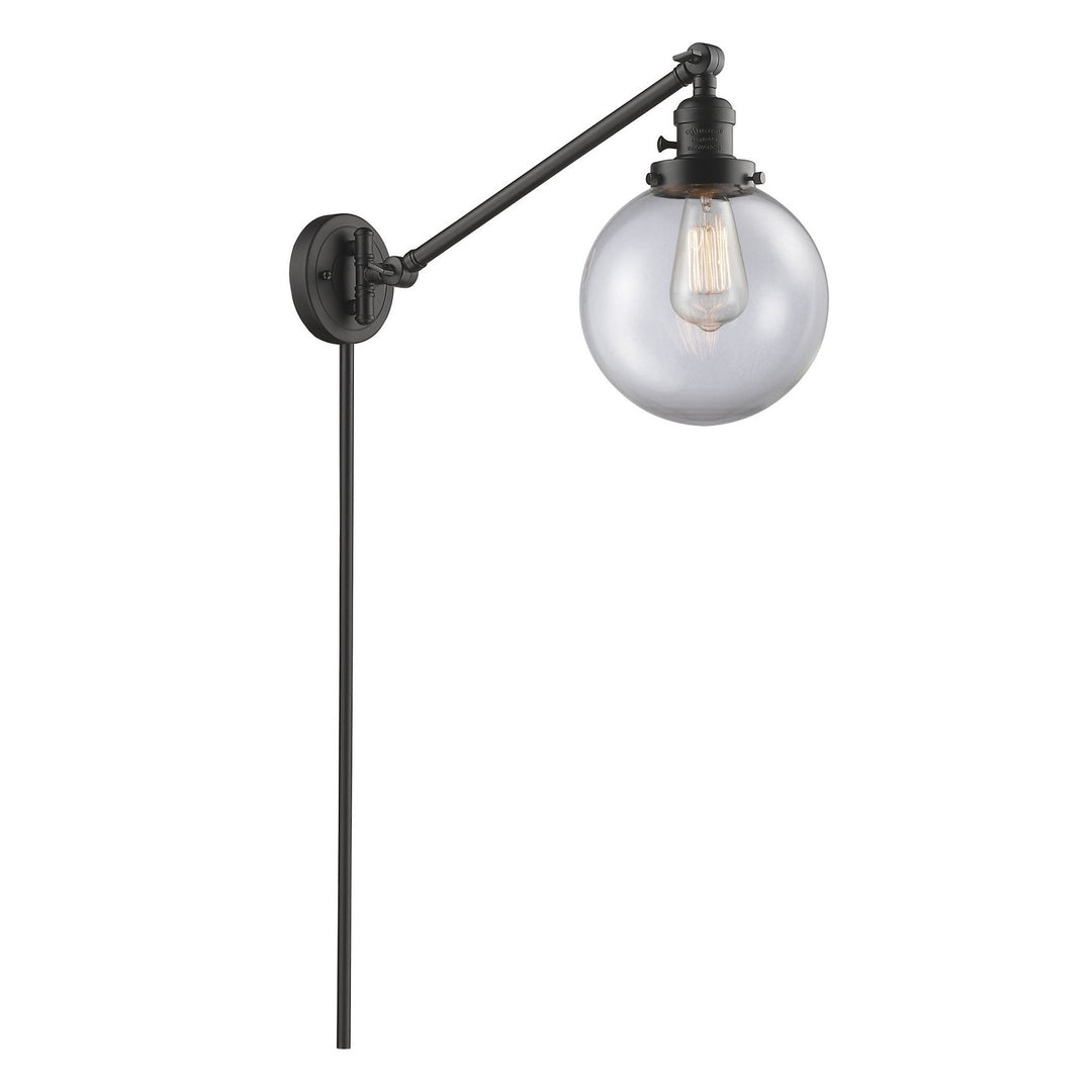 Innovations Lighting 237-OB-G202-8 Modern Franklin Restoration Lamp Oil Rubbed Bronze