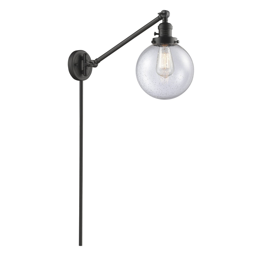 Innovations Lighting 237-OB-G204-8 Modern Franklin Restoration Lamp Oil Rubbed Bronze