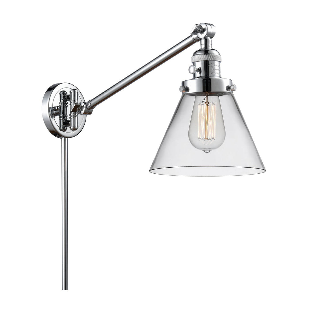 Innovations Lighting 237-PC-G42  Franklin Modern Restoration Lamp Polished Chrome