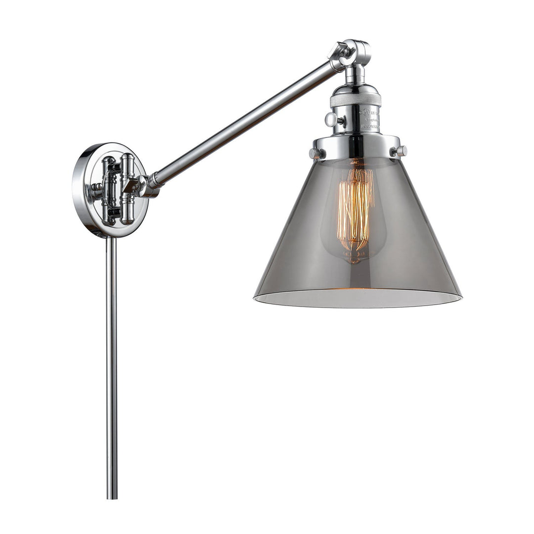 Innovations Lighting 237-PC-G43  Franklin Modern Restoration Lamp Polished Chrome