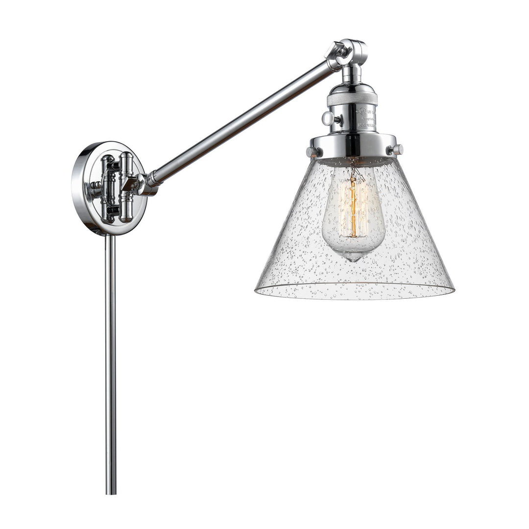 Innovations Lighting 237-PC-G44  Franklin Modern Restoration Lamp Polished Chrome