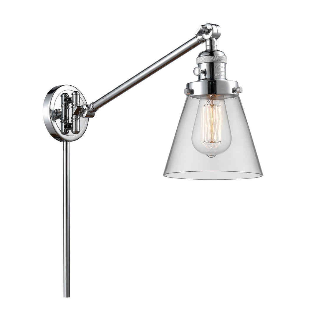 Innovations Lighting 237-PC-G62  Franklin Restoration Lamp Polished Chrome
