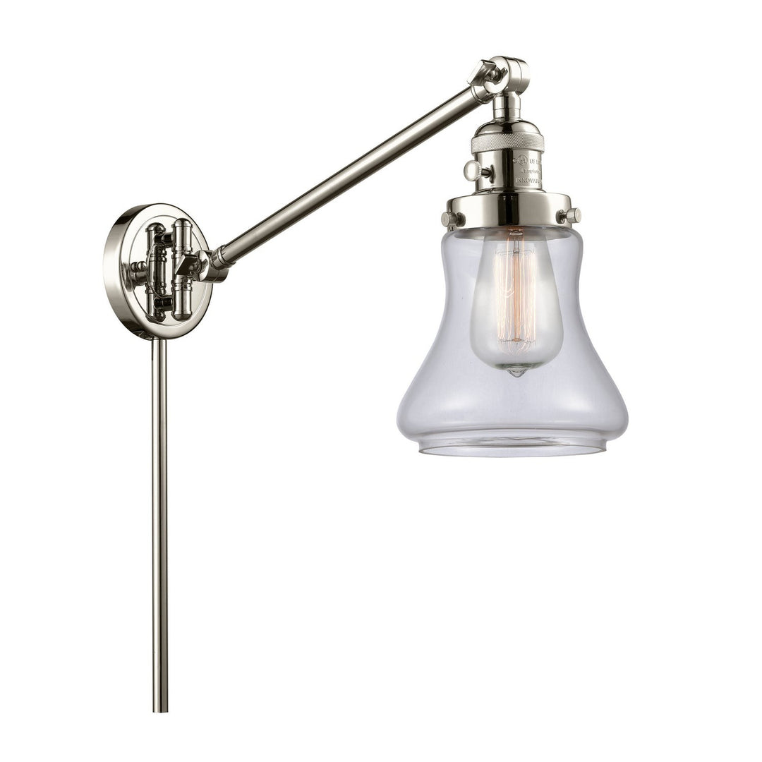 Innovations Lighting 237-PN-G192  Franklin Restoration Lamp Polished Nickel