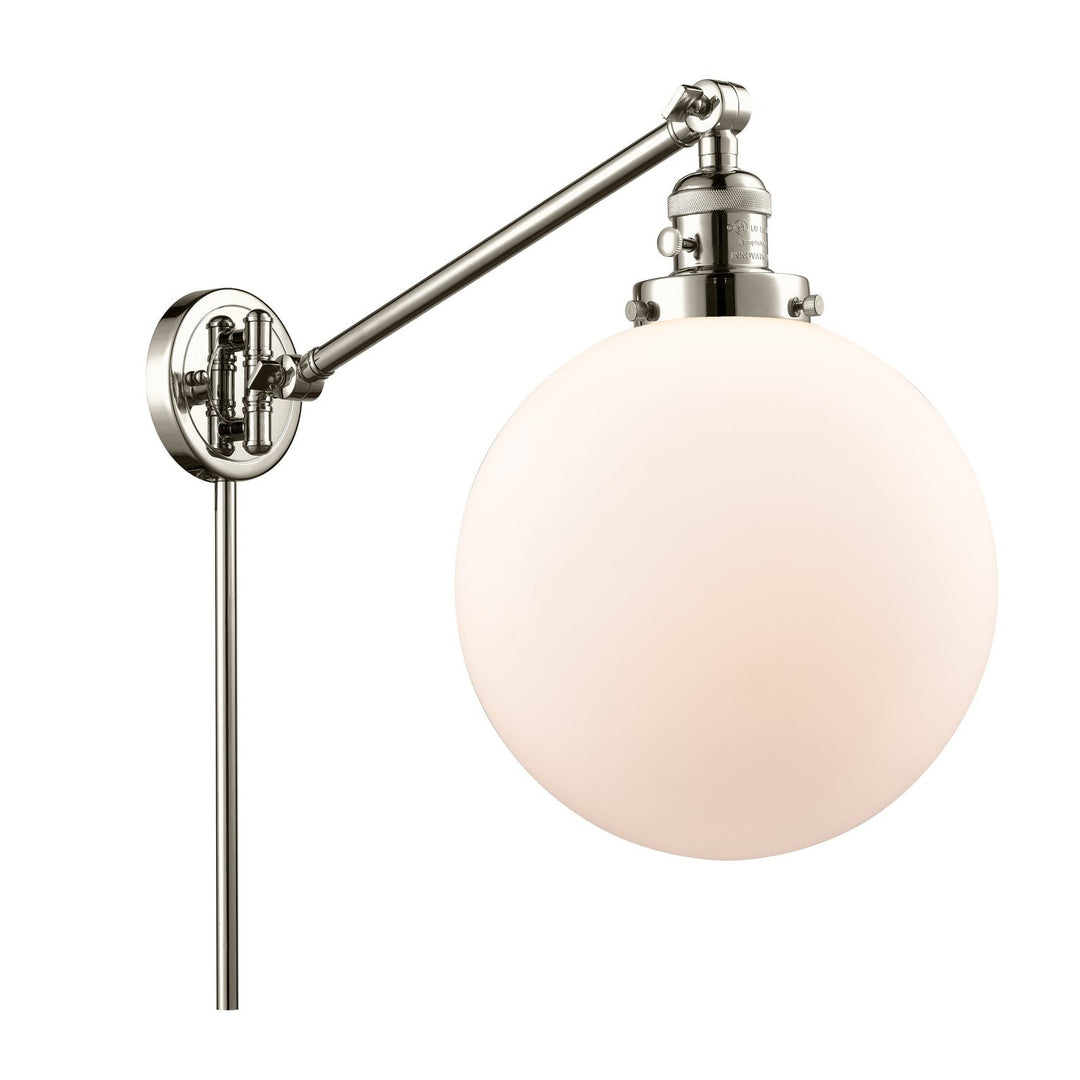 Innovations Lighting 237-PN-G201-10 Modern Franklin Restoration Lamp Polished Nickel