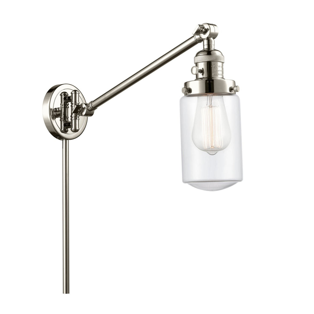 Innovations Lighting 237-PN-G312 Modern Franklin Restoration Lamp Polished Nickel