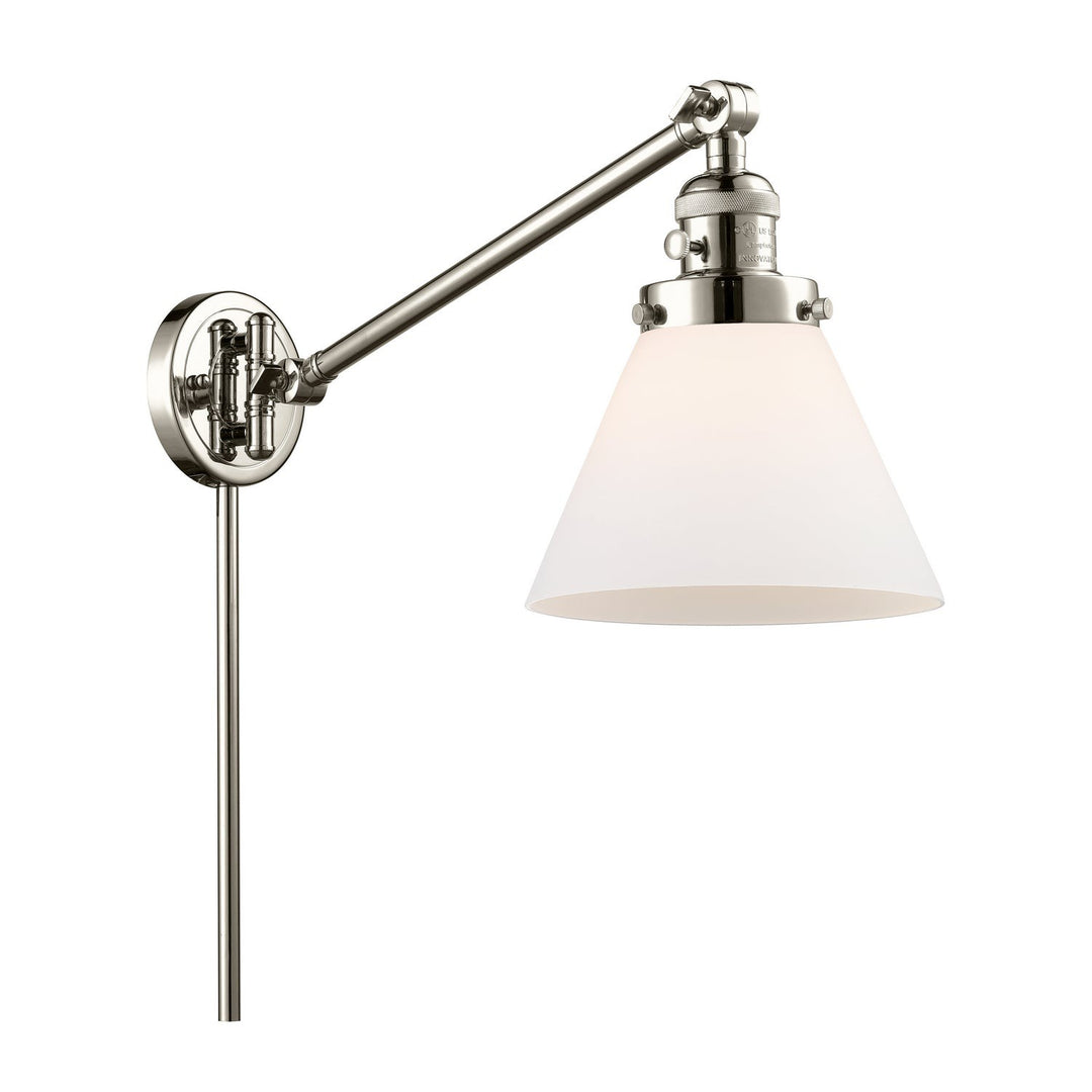 Innovations Lighting 237-PN-G41  Franklin Modern Restoration Lamp Polished Nickel