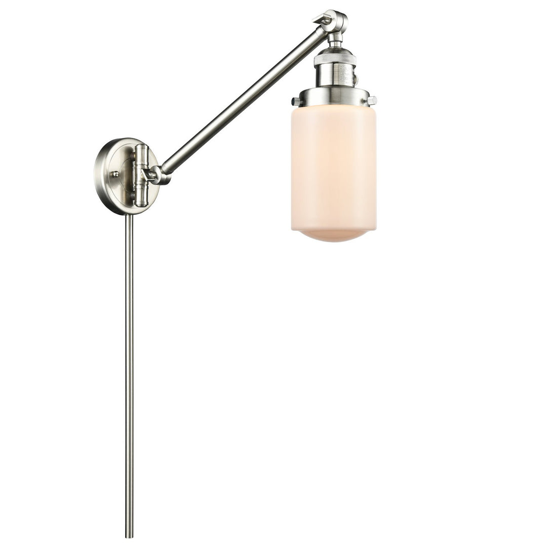 Innovations Lighting 237-SN-G311 Modern Franklin Restoration Lamp Brushed Satin Nickel
