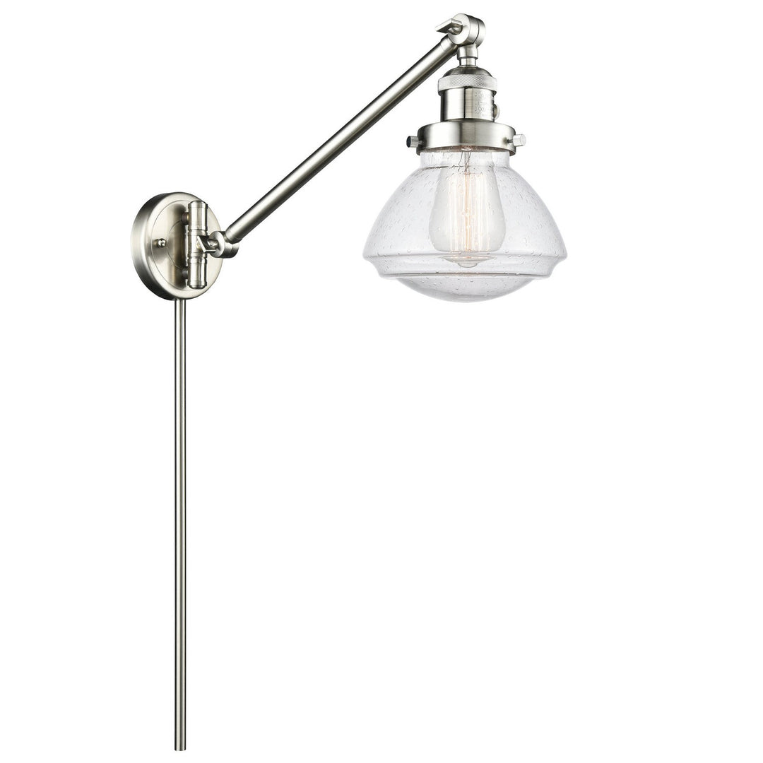 Innovations Lighting 237-SN-G324  Franklin Restoration Lamp Brushed Satin Nickel