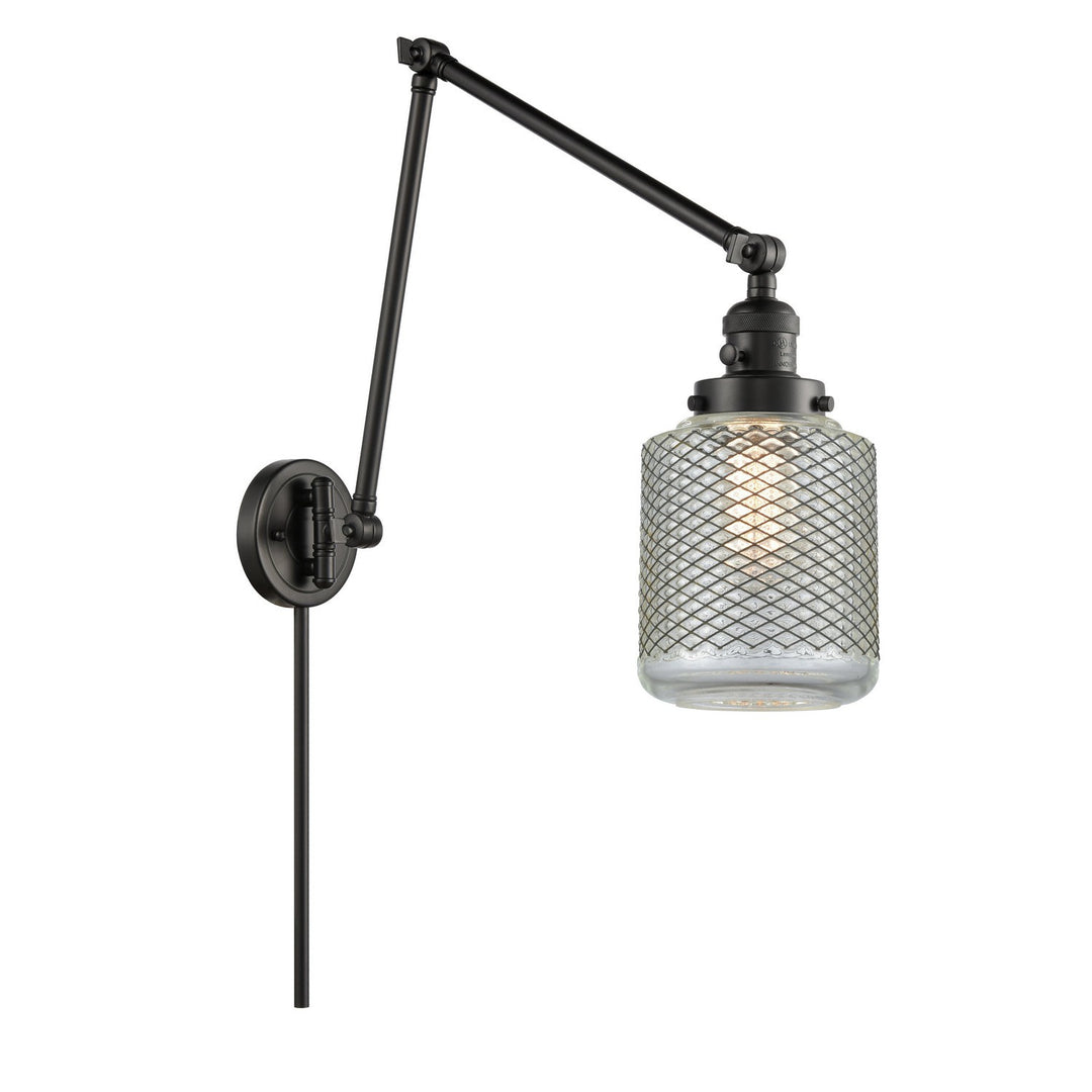 Innovations Lighting 238-BK-G262 Modern Franklin Restoration Lamp Matte Black