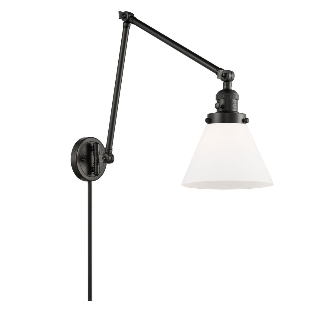 Innovations Lighting 238-BK-G41  Franklin Modern Restoration Lamp Matte Black