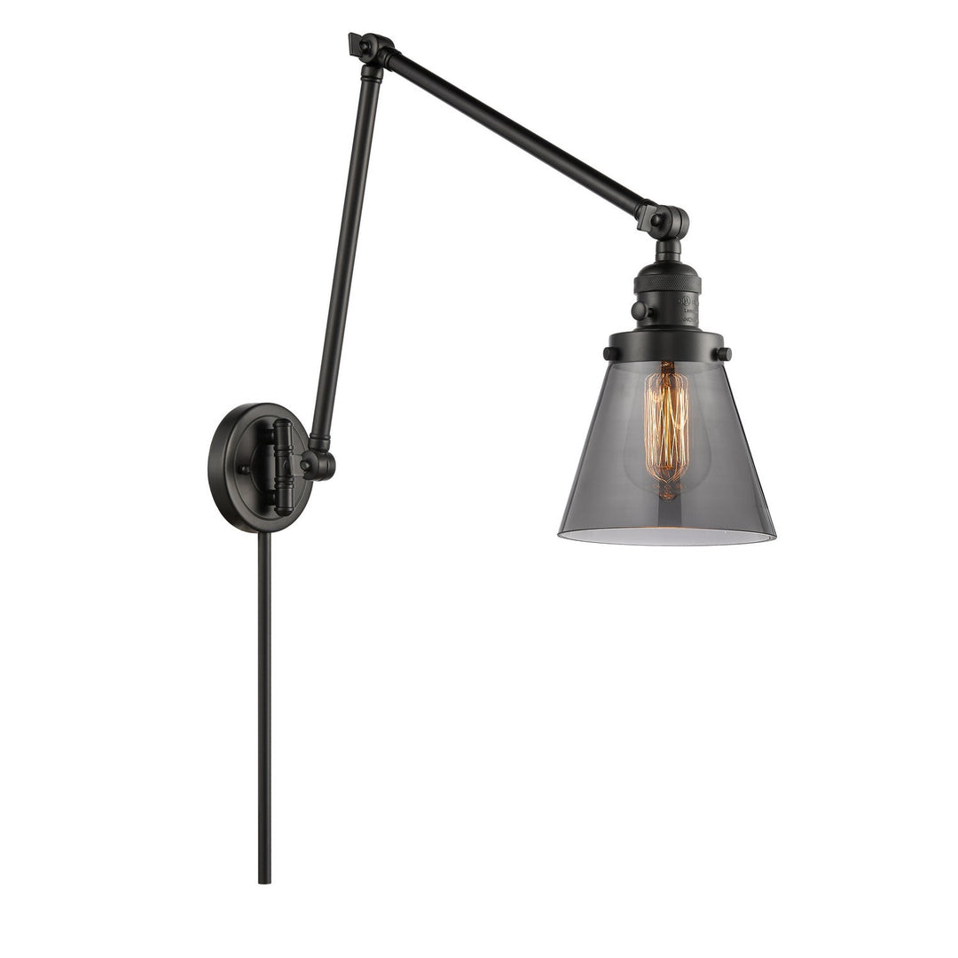 Innovations Lighting 238-BK-G63  Franklin Modern Restoration Lamp Matte Black